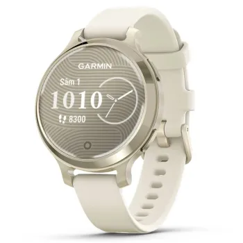 Garmin - Lily 2 Active - Lunar Gold, curea de silicon Bone