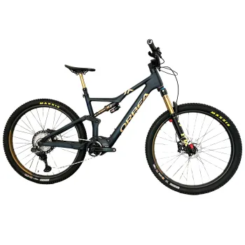 Orbea RISE M-TEAM - MyO custom - Dark Blue | Metallic Gold Sand