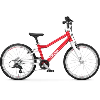 Bicicleta copii Woom 4 Go cu roti 20" rosu Woom Red