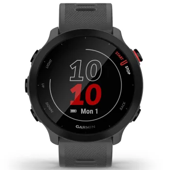 Garmin Forerunner 55 - ceas inteligent pentru alergare si bicicleta - gri