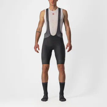 Castelli - pantaloni ciclism scurti cu bretele - Endurance 3 Bibshort - 15-35 gr C - negru