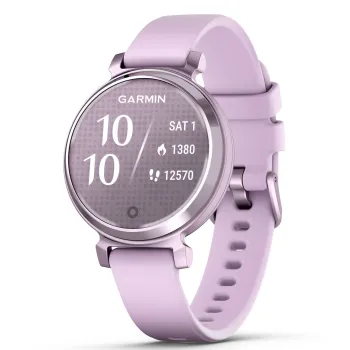 Garmin - Lily 2 smartwatch - Lila metalic - curea lila din silicon