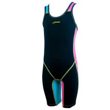 Finis - costum inot tehnic copii - Fuse Jr Openback Kneeskin - Cotton Candy