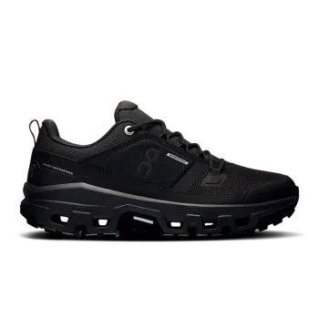 On - ghete - Cloudrock Low WP W - Black | Black