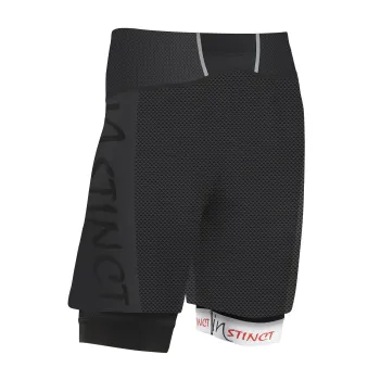 Instinct - Trail Short Ultra Race - 2-in-1 unisex - negru