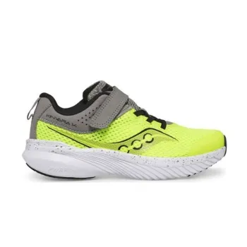 Saucony - pantofi alergare pentru copii - Kinvara 14 A/C - citron | grey
