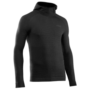 Northwave - bluza ciclism maneca lunga Route Knit Hoodie - negru