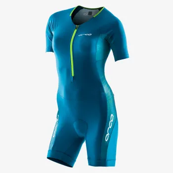 Orca Core Aero Race Suit - costum trisuit femei pentru triatlon - albastru