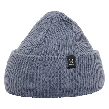 Haglöfs Vassi Beanie – Căciulă outdoor pentru iarnă din lână - albastru Steel Blue