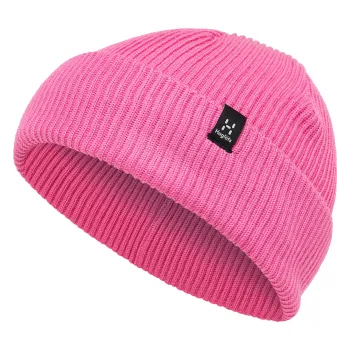 Haglöfs Vassi Beanie – Căciulă outdoor pentru iarnă din lână - roz Lantana Pink