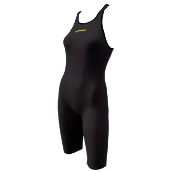 Finis - Costum inot tehnic pentru fete sau femei - Fuse Open Back Kneeskin - negru