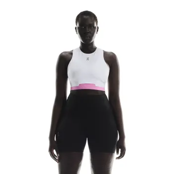 On - bustiera - Train 2-In-1 Crop W - White