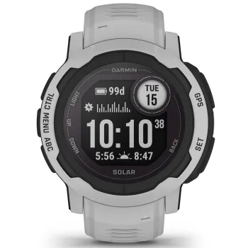 Garmin - Instinct 2 Solar smartwatch robust cu GPS - Mist Gray