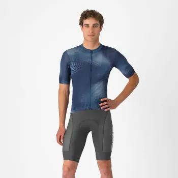 Castelli - pantaloni ciclism scurti cu bretele - Competizione 2 Kit Bibshort - 15-35 gr C - gri inchis Smokey