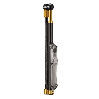 Lezyne - mini pompa - Hand Pump Shock Drive - 350 psi | 24.1 bar - black I gold - 14 cm