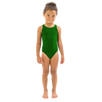 Finis - Costum de baie intreg Fete Bladeback - Verde Maze