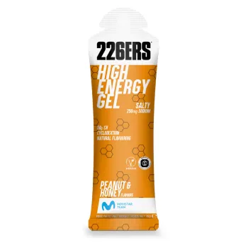 226ers - gel energie - High Energy Gel - alune sarate | miere - 76g