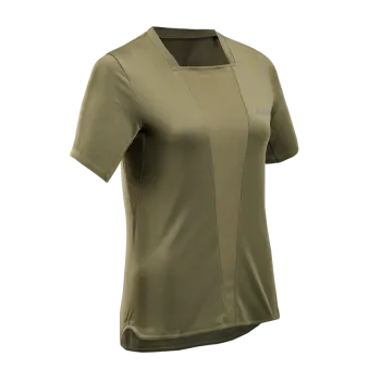 CEP - tricou tehnic femei - the run shirt short sleeve v4 - olive
