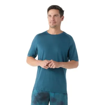 Smartwool - tricou merino - Active Ultralite Short Sleeve - Albastru