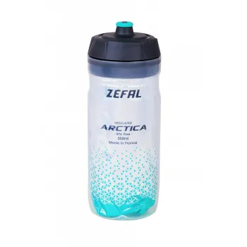 Zefal - bidon apa izolat termic Arctica 55, 550ml - transparent negru verde turcoaz caraibe