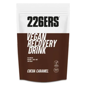 226ers - plic pudra recuperare cu proteine - vegan recovery drink - ciocolata si caramel - 1kg