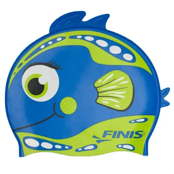 Finis - Casca de inot pentru copii - Animal Heads Parrot Fish Blue