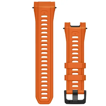 Garmin curea silicon cu latime de 26mm portocaliu ember orange - pentru Instinct 3 50 mm