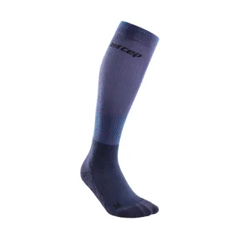 CEP - sosete compresie inalte - infrared recovery socks tall W - blue