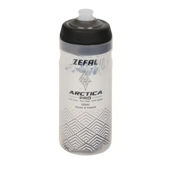 Zefal - bidon apa izolat termic Arctica Pro 55, 550ml - transparent gri negru