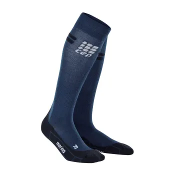 CEP Run Merino Socks W bleumarin-negru