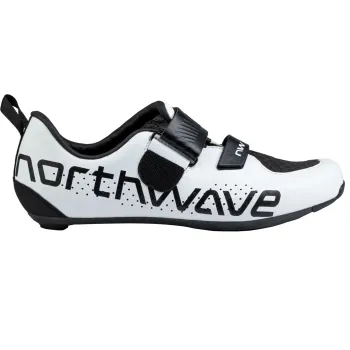 Northwave - pantofi ciclism sosea triatlon - Tribute Carbon - White | Black