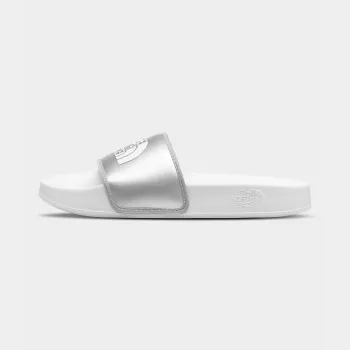 The North Face - slapi Base Camp Slides III W pentru femei - argintiu-metalic-alb