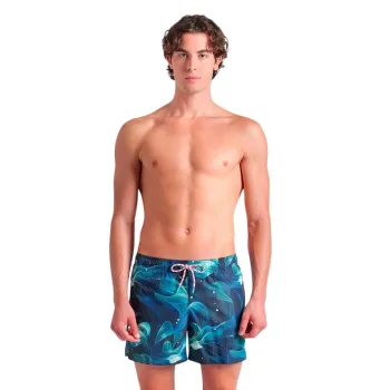 Arena - sort inot barbati - Print Beach Short - Mangrove