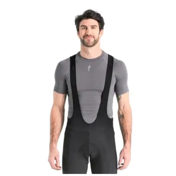 Specialized - bluza de corp ciclism cu maneca scurta pentru barbati Seamless Base Layer SS - gri inchis