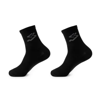 Spiuk - Set sosete ciclism medii 16 cm TOP TEN MEDIUM 2 socks pack - negru