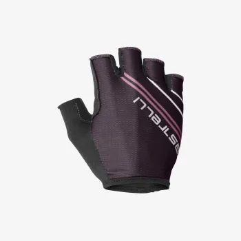 Castelli - manusi ciclism degete scurte - Dolcissima 2 W Glove - negru | mov inchis