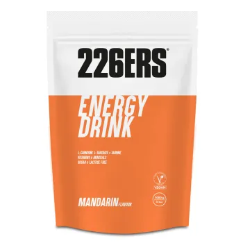 226ers - plic pudra vegan - energy drink - mandarina - 1kg