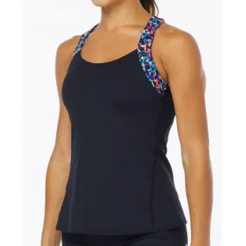 TYR - maiou - Carnivale Lola Tank - negru multicolor