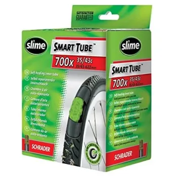 Slime - camera bicicleta 28" cu solutie antipana - 28x1.35-> 28x1.65 - 35-622->43-622 - valva schrader 48mm