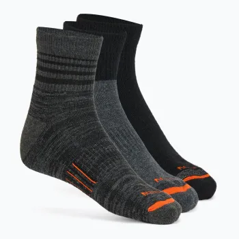 Merrel - sosete - Wool Hike 3 pak - charcoal assorted