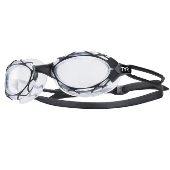 TYR - ochelari inot antrenament Nest Pro - negru lentile transparente