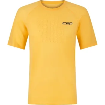 CEP - tricou tehnic - run ultralight shirt short sleeve 3.0 - marigold