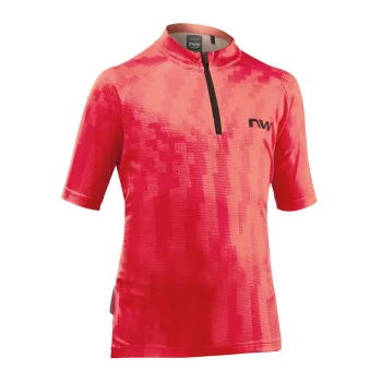 Northwave - tricou ciclism maneca scurta copii - Force Evo K - rosu Radiant