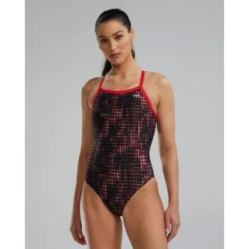 TYR - costum baie intreg pentru femei - Diamondfit - Atrix - rosu