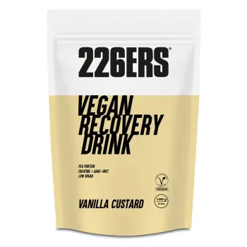 226ers - plic pudra recuperare cu proteine - vegan recovery drink - vanilie - 1kg