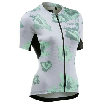 Northwave - tricou ciclism maneca scurta - Force EVO Woman Jersey Short Sleeve - Light Grey | Sage
