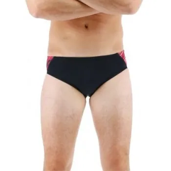 TYR - Slip inot pentru barbati - Cadence racer brief - negru rosu