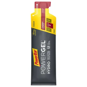 Powerbar - gel izotonic energizant cu aroma de cirese - Powergel Hydro 67ml cu cofeină