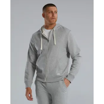 TYR - hanorac - UltraSoft Terry Full-Zip Hoodie - gri