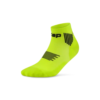 CEP - sosete compresie peste glezna - core run low cut 5.0 - lime I black